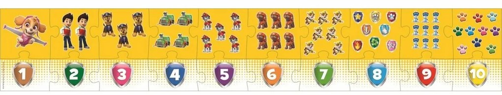 Trefl Puzzle edukacyjne Liczby Paw Patrol , 20elementów