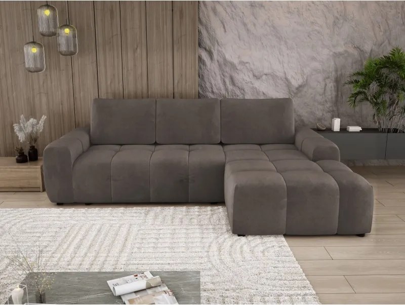 Narożnik MAILO funkcja spania DL z pojemnikiem SALVADOR 04 WERSAL