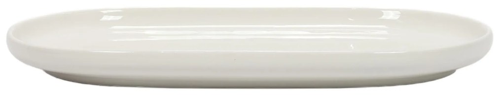 Talerz na ciasto porcelanowy NORA, 30 x 18 cm