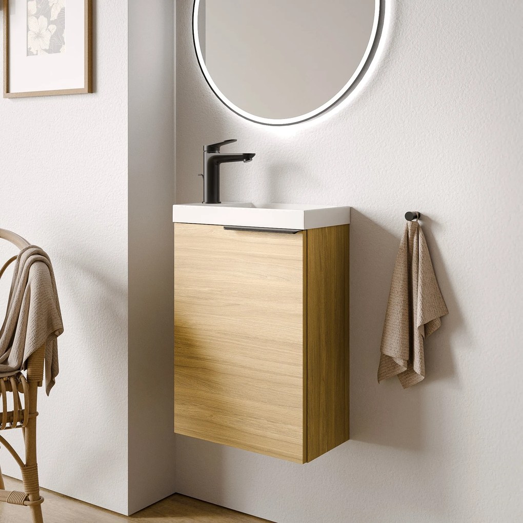 Zestaw mebli łazienkowych do WC dla gości TIM 40 cm