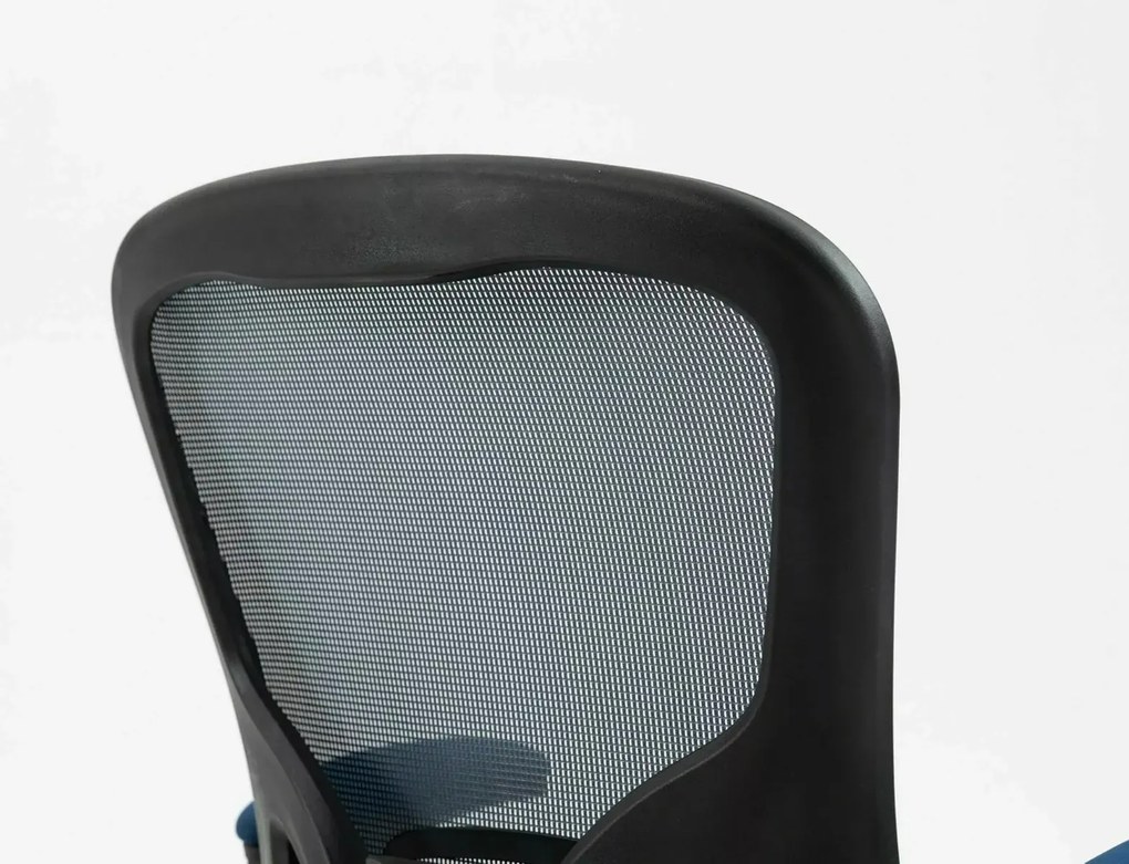 FOTEL OBROTOWY Q-333 SZARY/NIEBIESKI SIGNAL