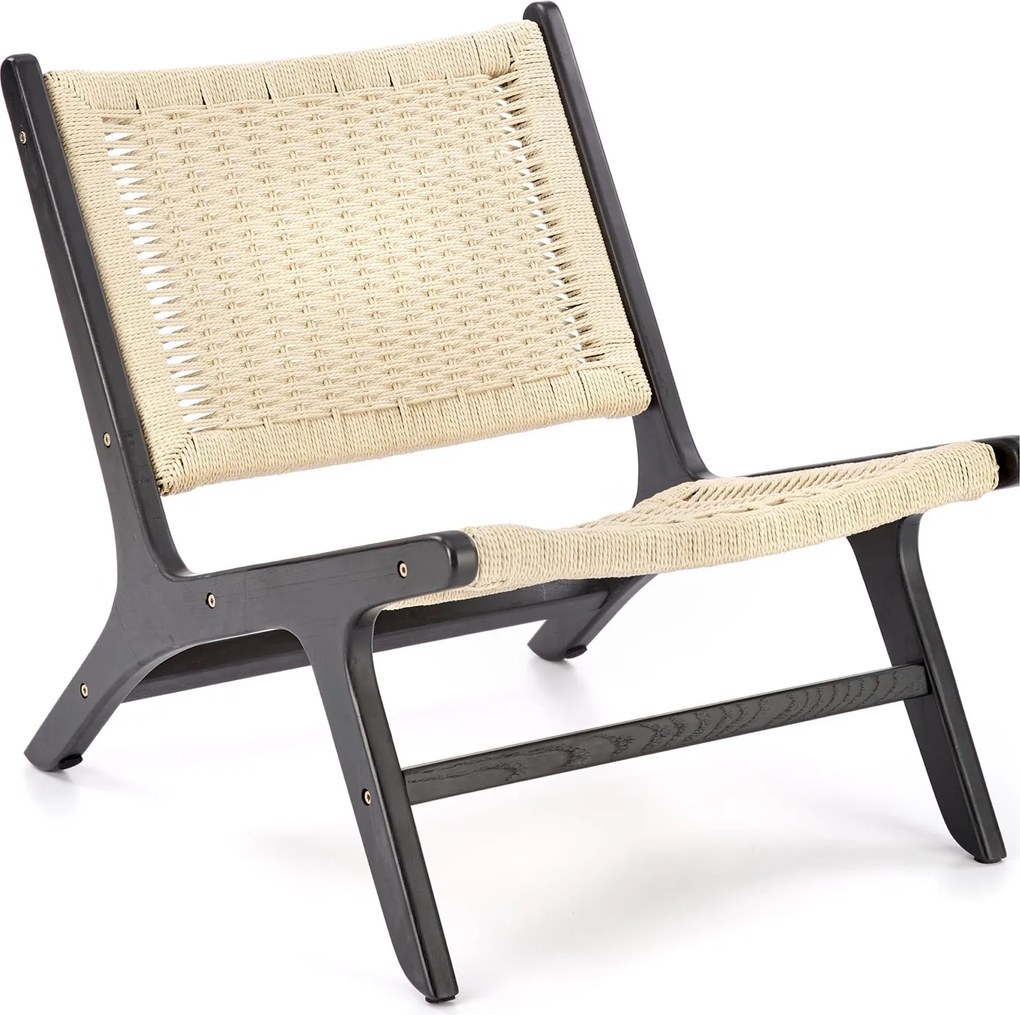 Fotel retro Foden ze sznurka