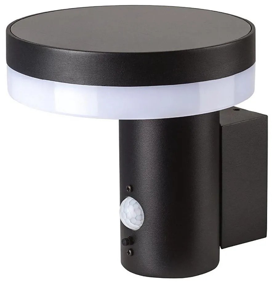 LED solarny kinkiet z czujnikiem SOLARIS3 LED/5,5W/3,7V 4000K IP44