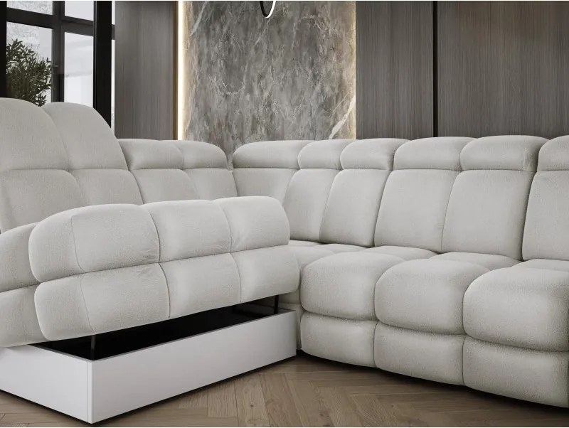 Narożnik TOLLO L z elektryczną regulacją siedziska WERSAL