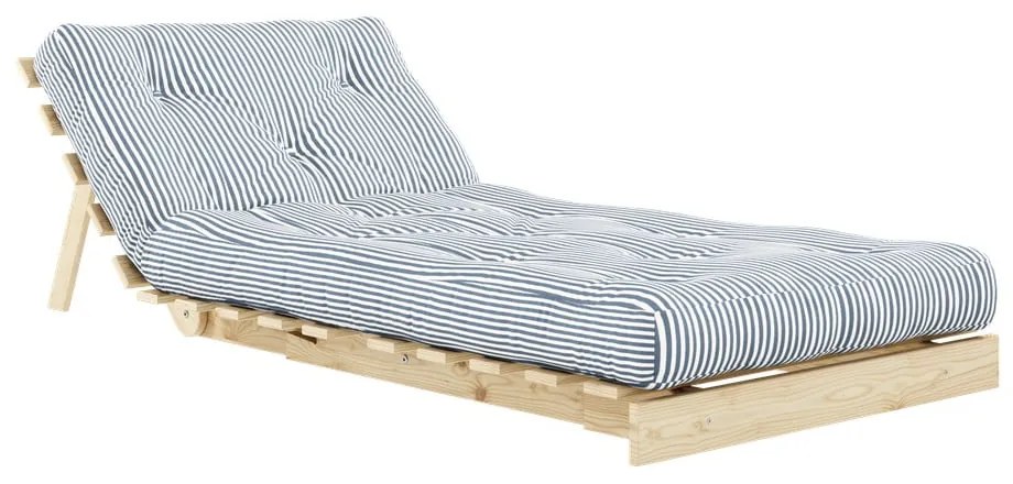 Fotel biały/jasnoniebieski Roots - Karup Design