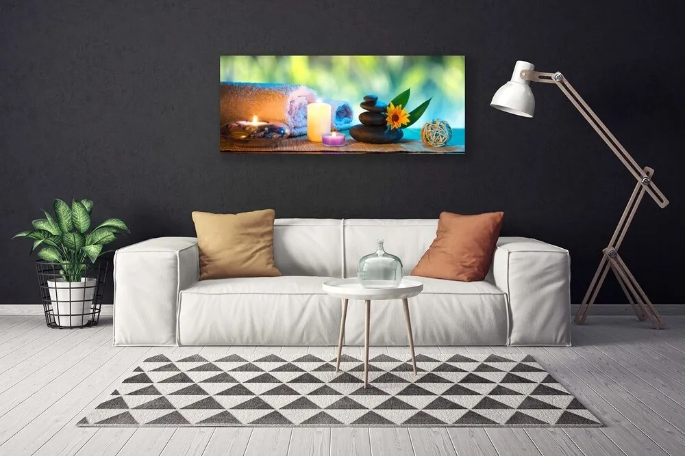 Obraz na płótnie Atmosfera Domowego Spa