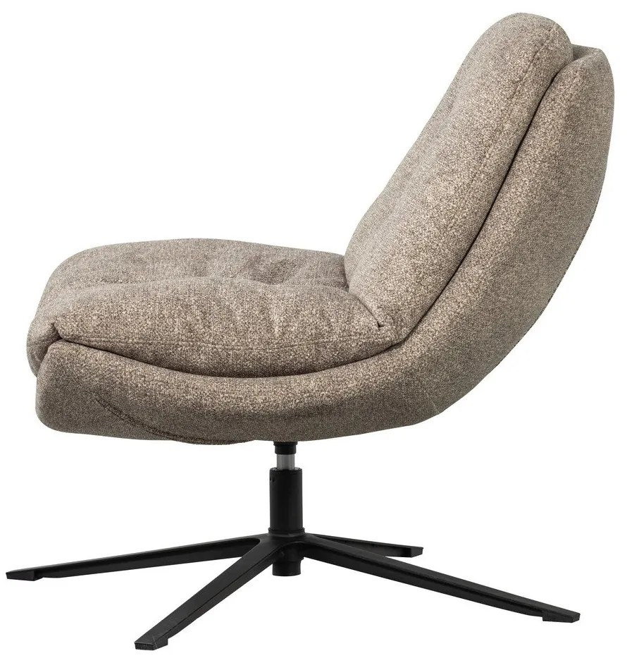 Obrotowy fotel w naturalnym kolorze Arve – WOOOD