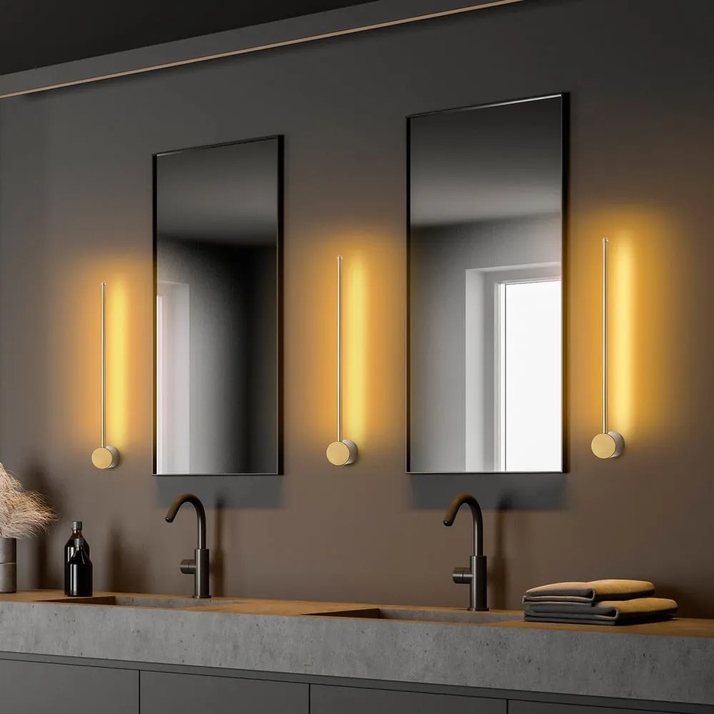 Kinkiet LED w kolorze złota Sword – Opviq lights