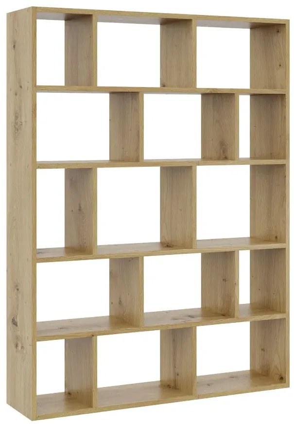 Regał W Kolorze Dąb Artisan Wiszący Lub Stojący D9-E80