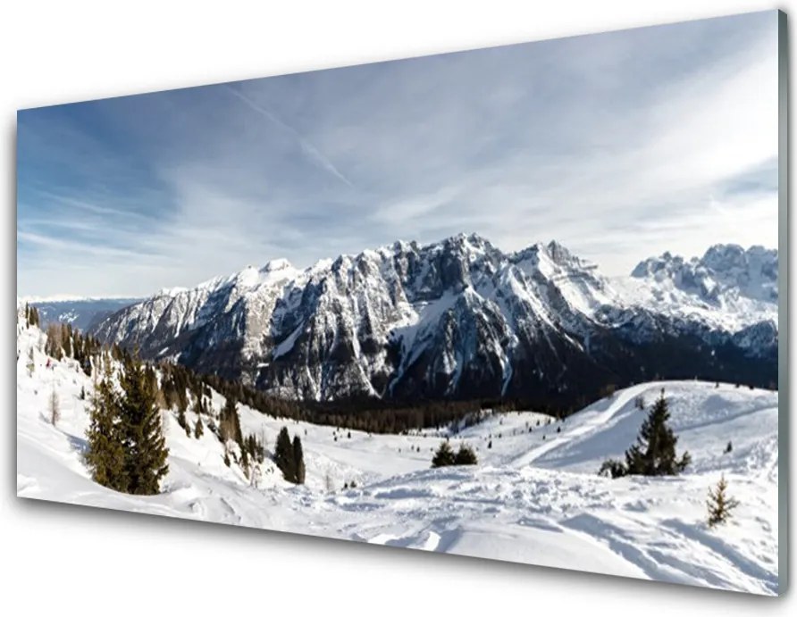 Panel nad blat kuchenny Monumentalne Pasmo Górskie