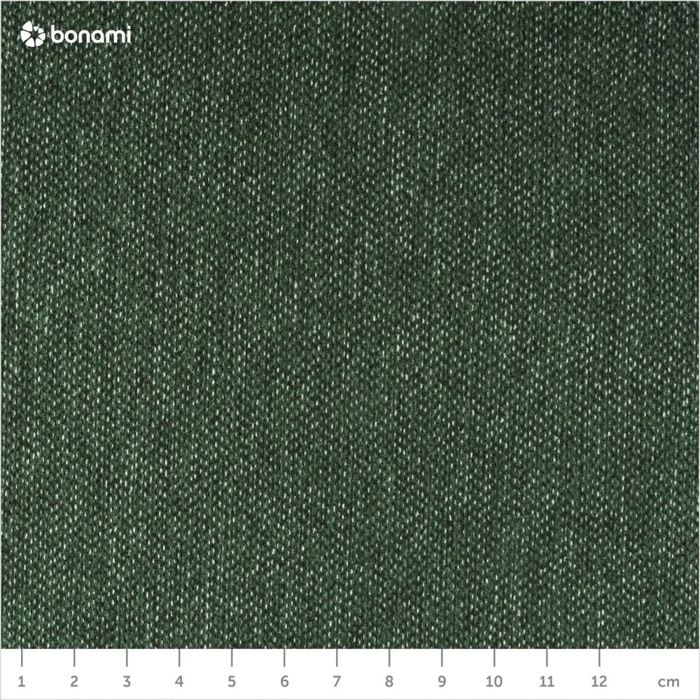 Zielone tapicerowane łóżko dwuosobowe ze stelażem 180x200 cm Alano – MESONICA