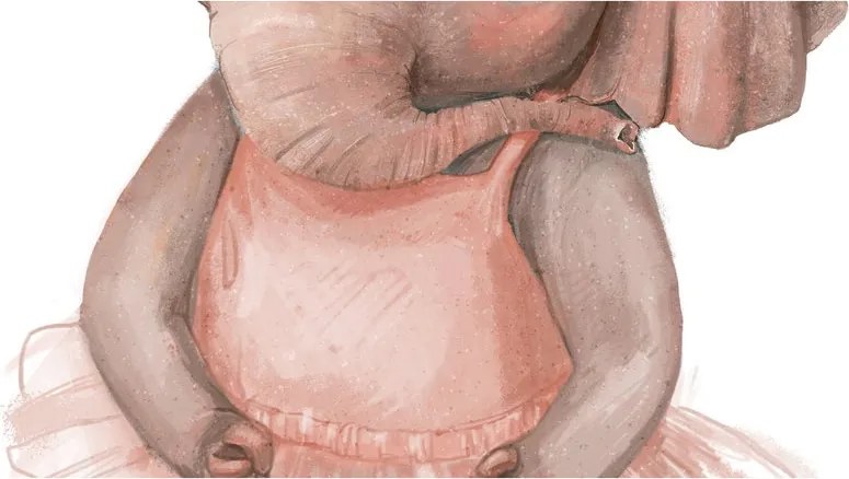 Obraz - Zwierzątko akwarelowe N⁰5 (170x50 cm)