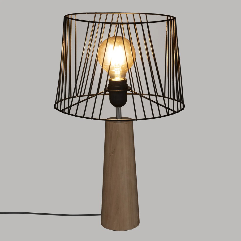 Lampka stołowa industrialna JOE, 46 cm