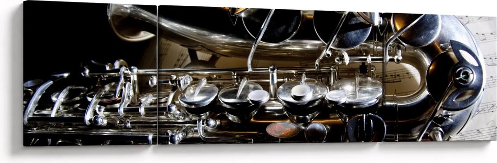 Obraz - Saksofon (170x50 cm)