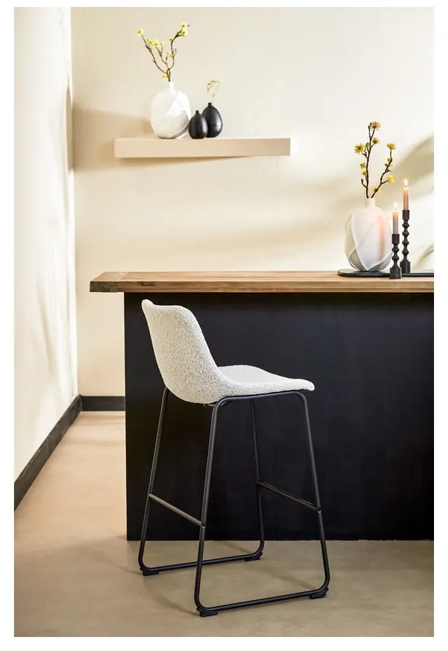 Biały hoker Jeddo – Light & Living