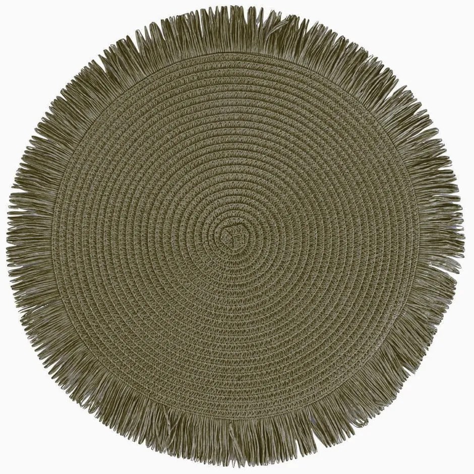 Papierowe maty stołowe zestaw 4 szt. ø 38 cm Shades of Greenery – Villa d'Este