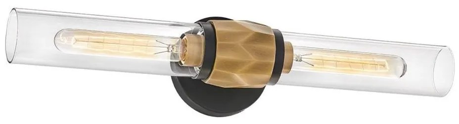 Hinkley HK-ELLISON2-BK-HB -Oświetlenie łazienkowe ELLISON 2xE27/40W/230V IP44 złoty