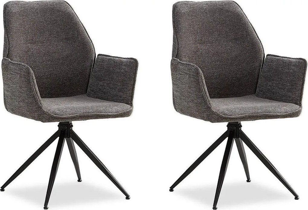 Krzesło jadalniane 61x92,5x60 cm szare Eames