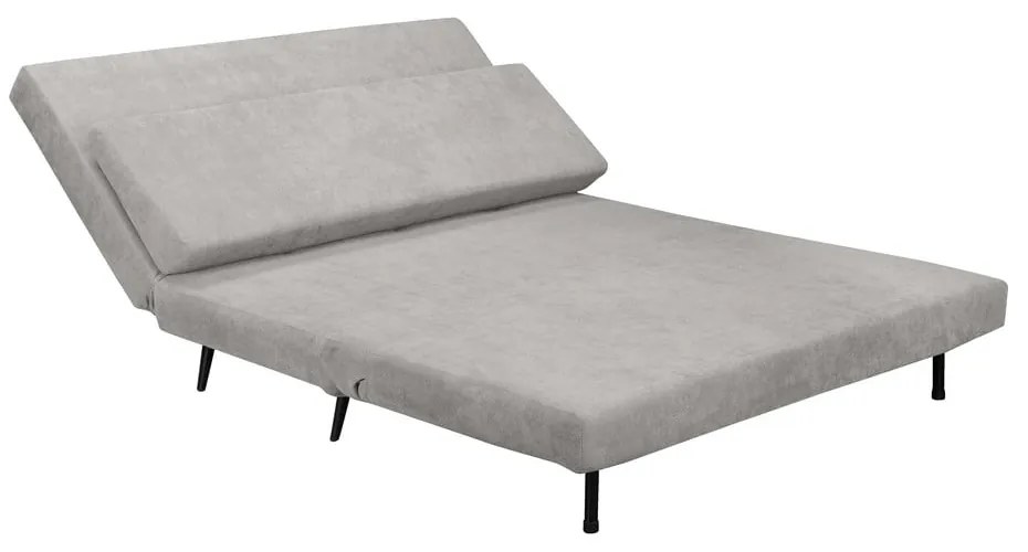 Jasnoszara rozkładana sofa 87 cm Mallory – Støraa