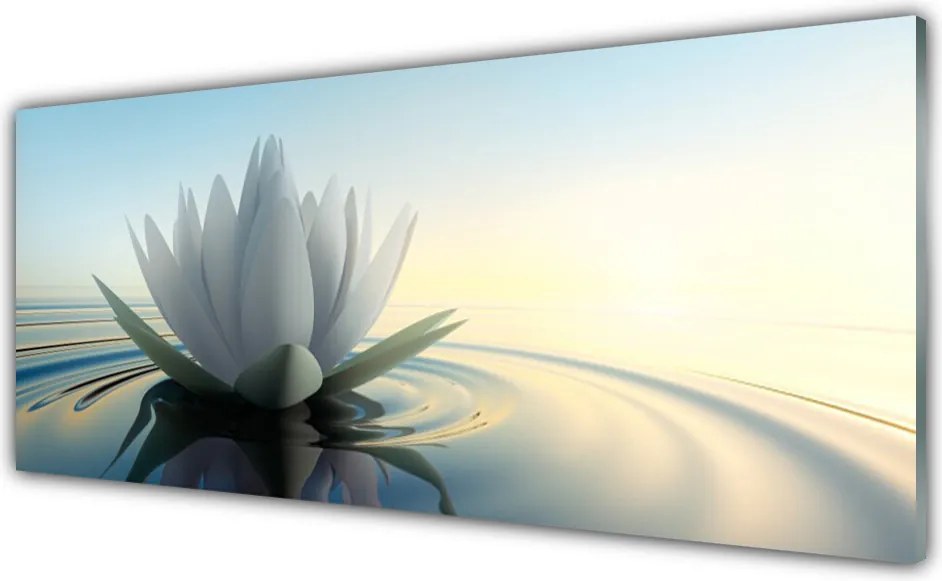 Panel Szklany Spokój Lilii Wodnej
