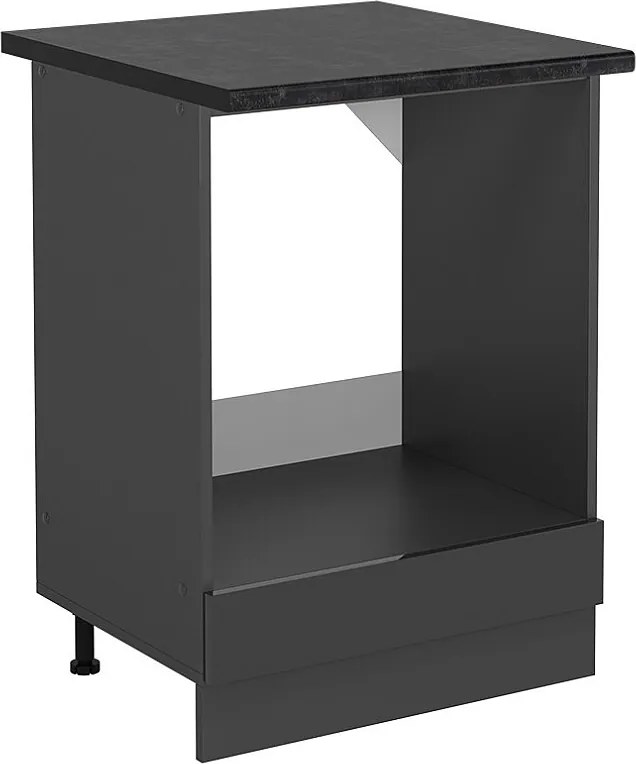 Szafka kuchenna antracyt wysoki połysk 60x60x81.6 r-line