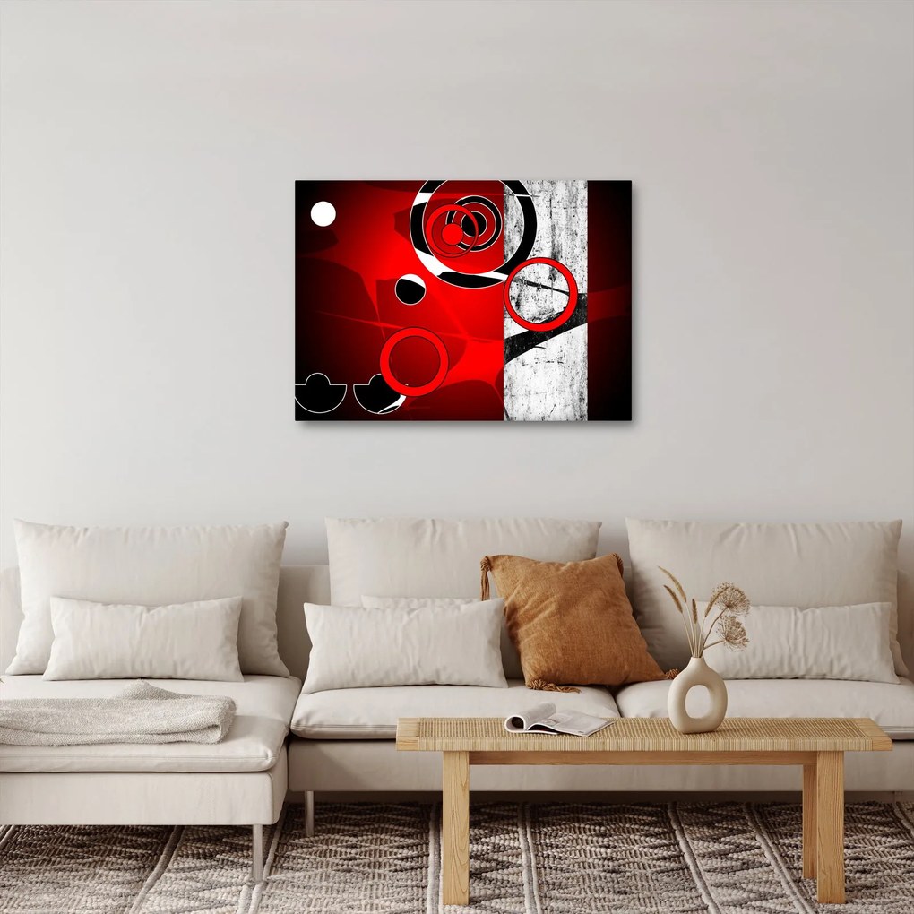 Obraz abstrakcji (70x50 cm)