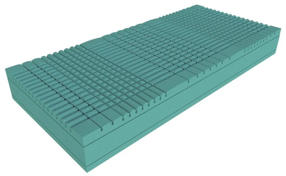 Twardy/średnio twardy sprężynowy materac dwustronny 140x200 cm Aloe bio-ex – Materasso