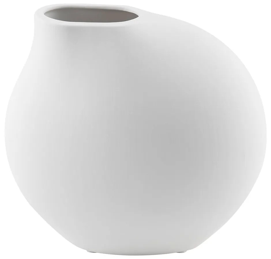 Jasnoszary porcelanowy wazon (wysokość 14 cm) Nona – Blomus