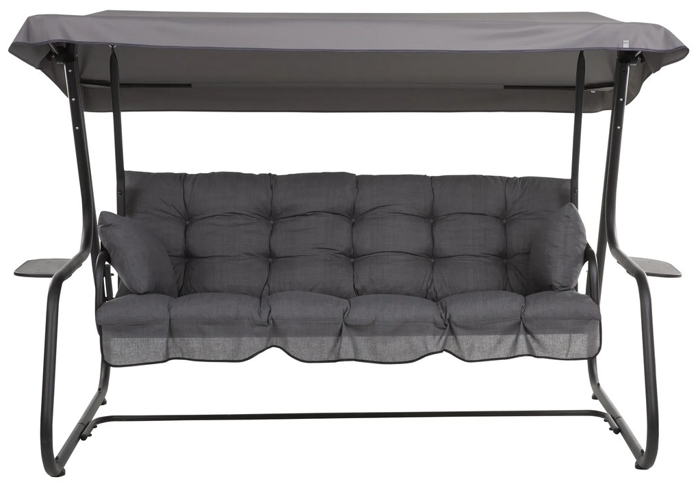 Huśtawka ogrodowa Vita Black Edition H024-07PB PATIO