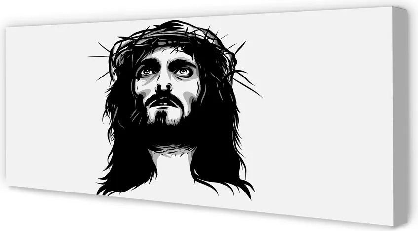 Fotoobraz na płótnie Ilustracja Wizerunku Jezusa