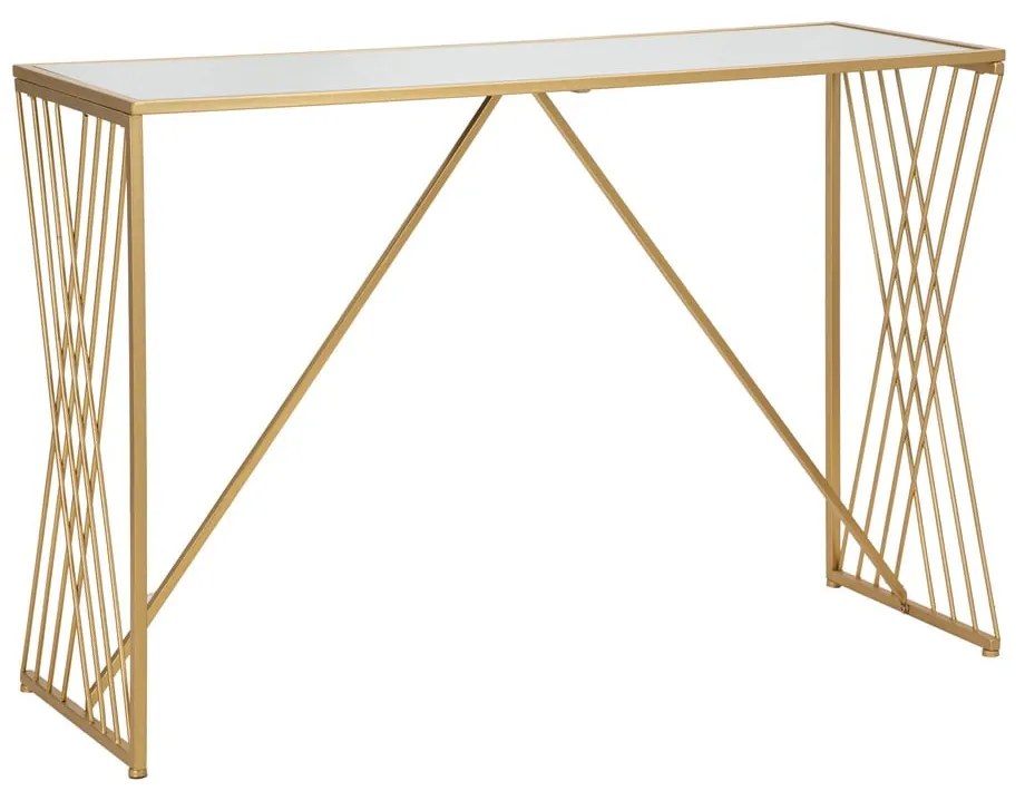 Konsola w kolorze złota 40x120 cm Easy – Mauro Ferretti