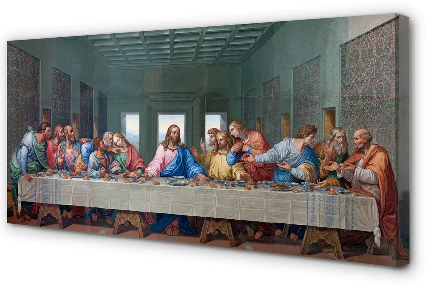 Obraz canvas na ścianę Ostatnia wieczerza - Leonardo da Vinci