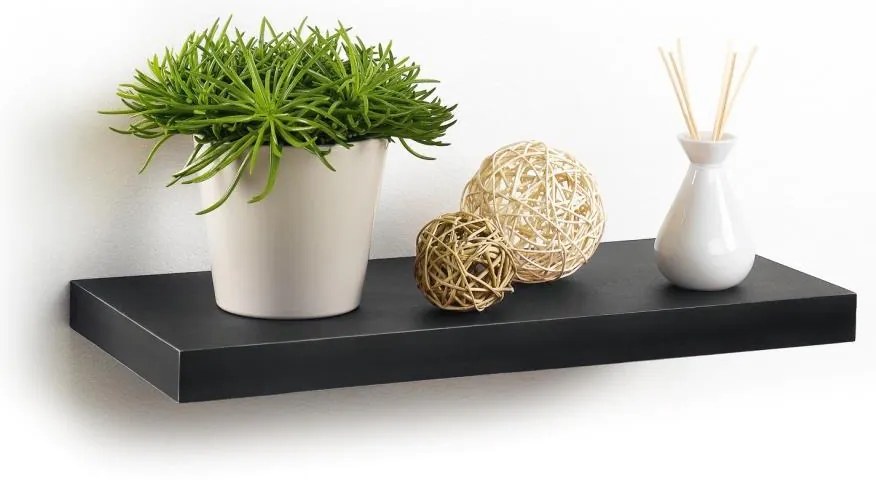 Półka wisząca na ścianę z MDF, dł. 50 cm
