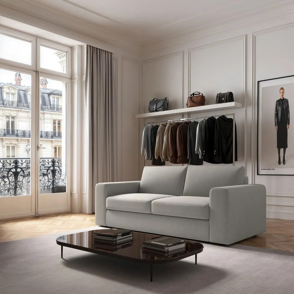 Kremowa sofa 218 cm Baga – Rodier