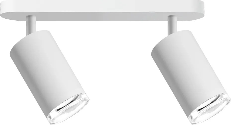 LED RGBW ściemnialna oprawa punktowa do łazienki TURYN 2xGU10/6W/230V IP44 biała