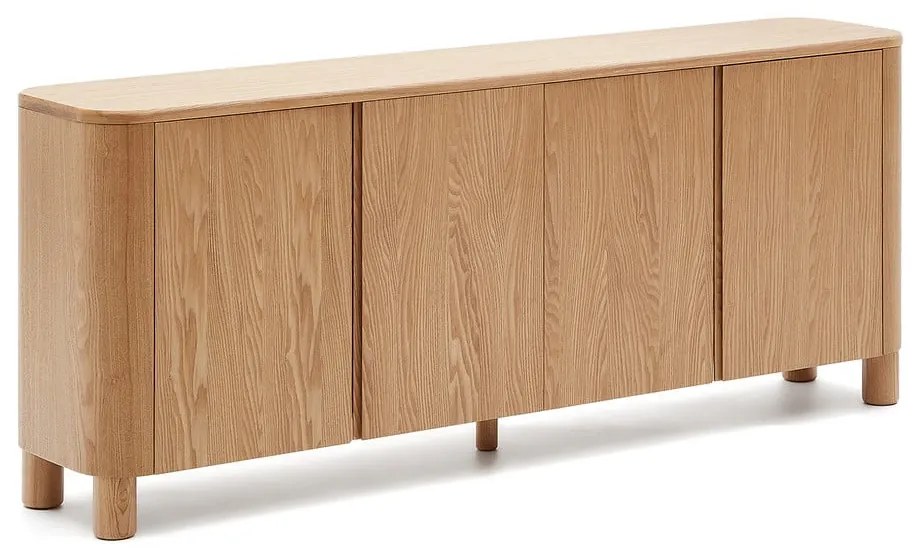 Komoda w dekorze jesionu w naturalnym kolorze 200x79x40 cm Salaya – Kave Home