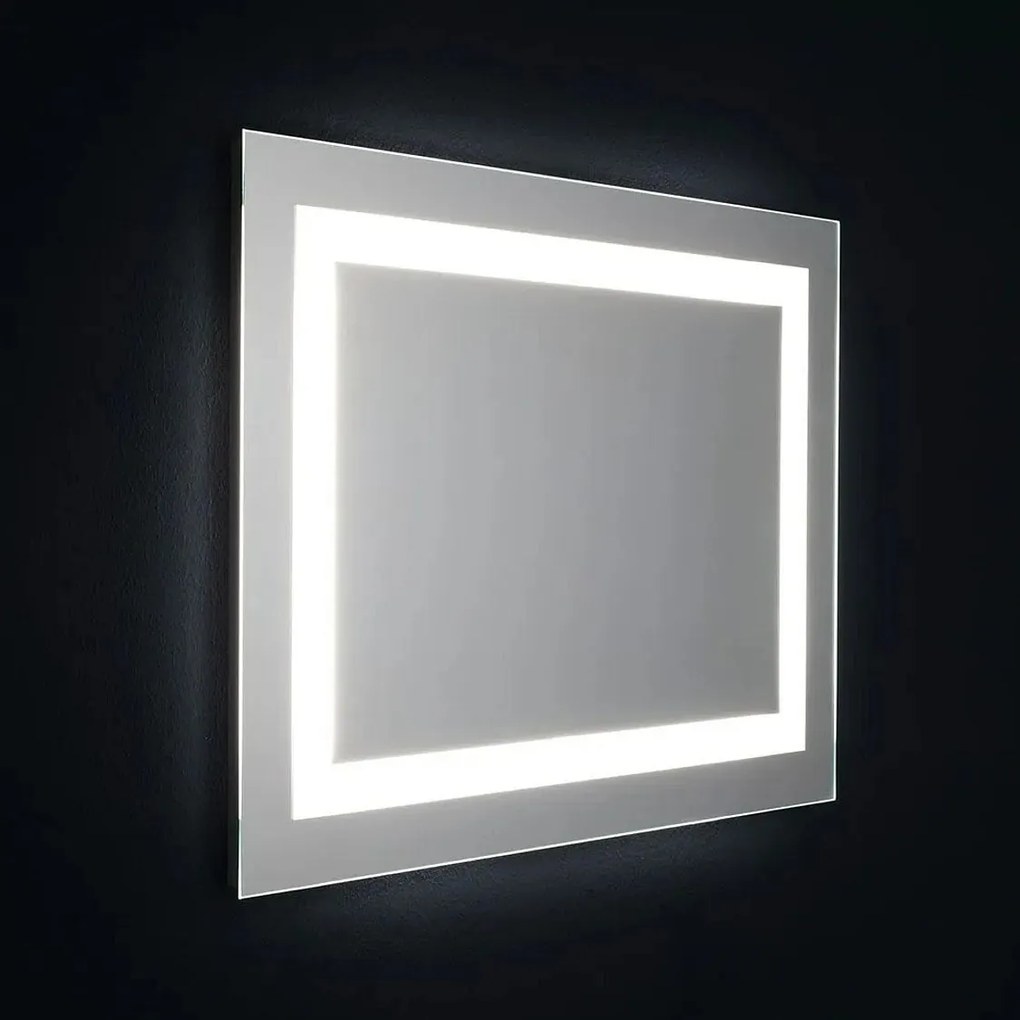 Lustro LED prostokątne "Serena" odwracalne z włącznikiem dotykowym cm 80x60h
