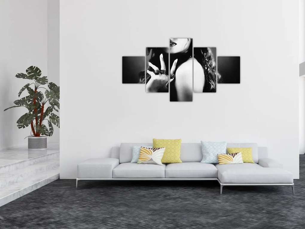 Obraz - Piękna kobieta (125x70 cm)