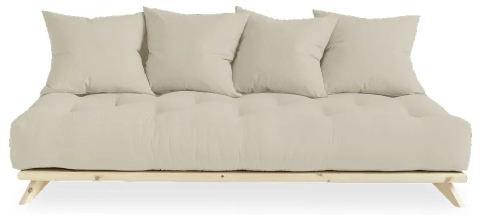 Sofa z beżowym obiciem Karup Design Senza Natural/Beige