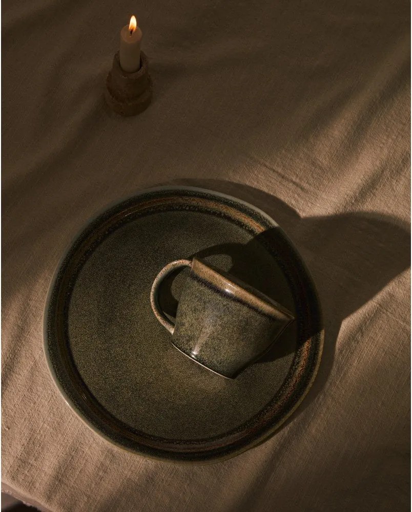 Szary kubek ceramiczny Coval – Kave Home