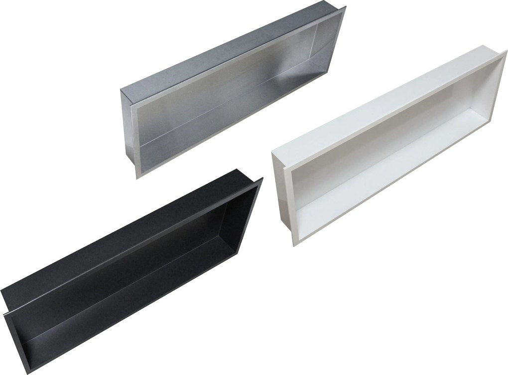 Półka wnękowa ścienna ze stali nierdzewnej BS903010