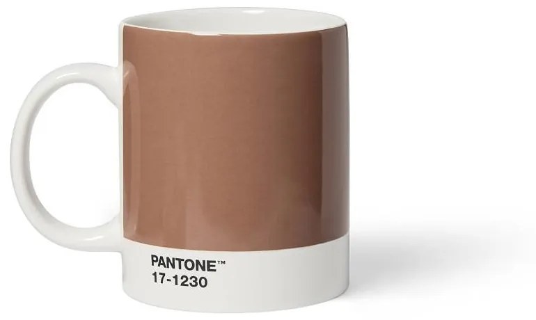 Jasnobrązowy ceramiczny kubek 375 ml Mocha Mousse 17-1230 – Pantone