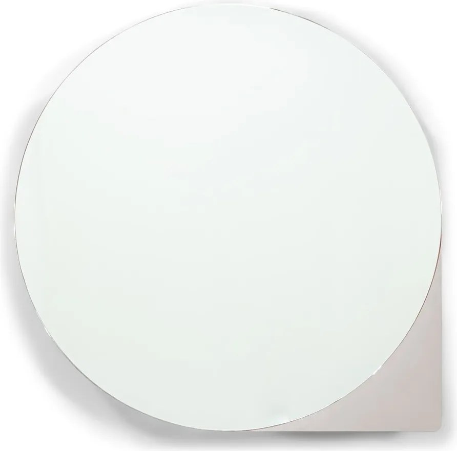 Szarobrązowa metalowa wisząca/z lustrem szafka łazienkowa 55x55 cm Sonnet – Spinder Design