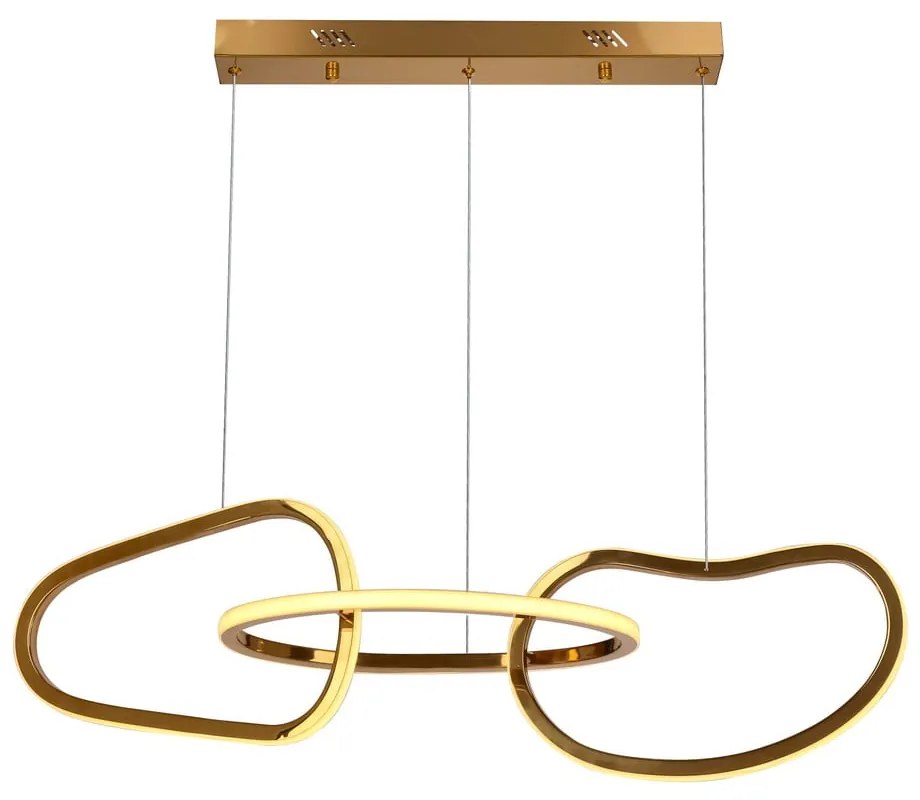 Lampa wisząca LED w kolorze złota Anneli – Candellux Lighting