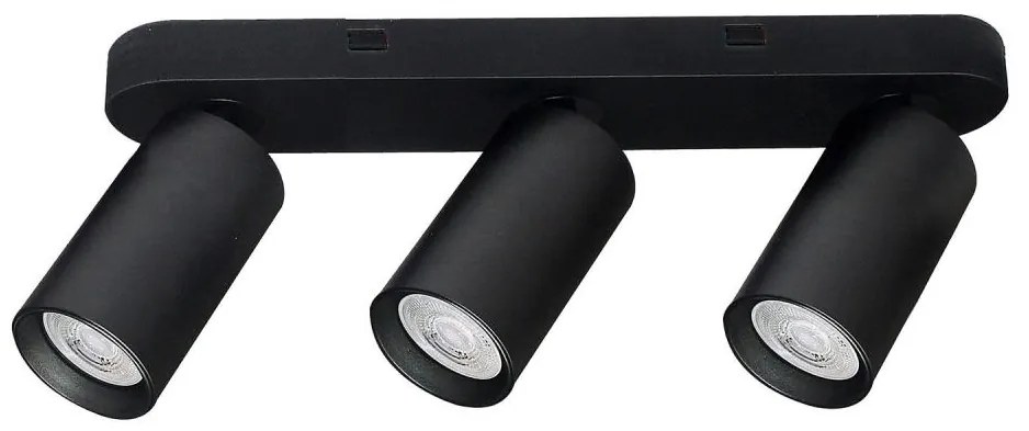 Rabalux 73083 - Oprawa punktowa YORLI 3xGU10/7W/230V czarna