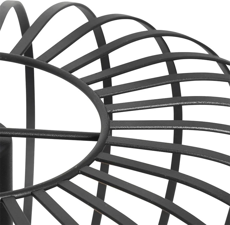 Designerska lampa wisząca czarna - Johanna