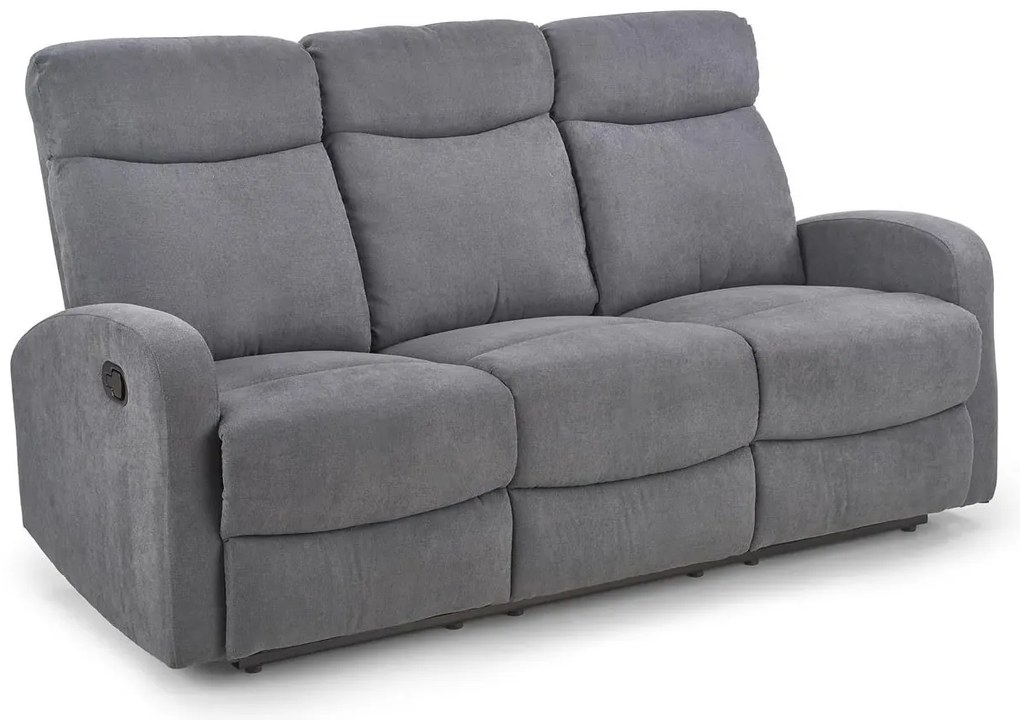 Trzyosobowa sofa rozkładana Kafi 4X - popielata