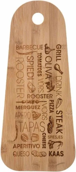 Deska do serwowania drewniana TAPAS 45x19,7 cm