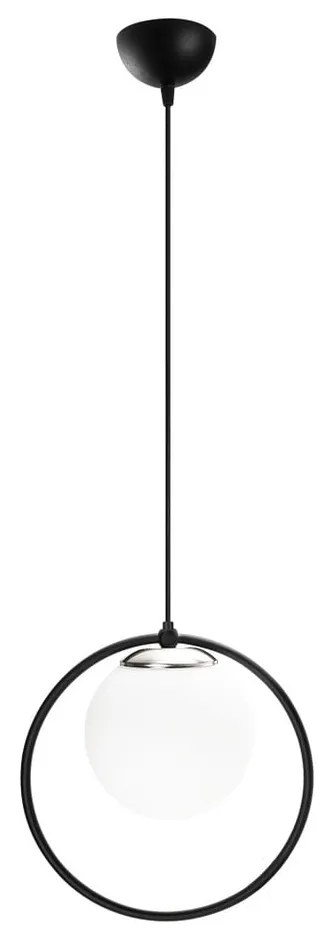 Czarna metalowa lampa wisząca Opviq lights Vivi