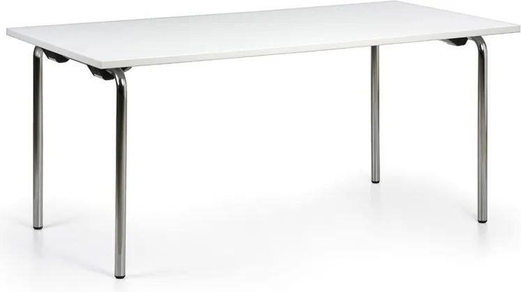 Składany stół SPOT, 160x80 cm, biały